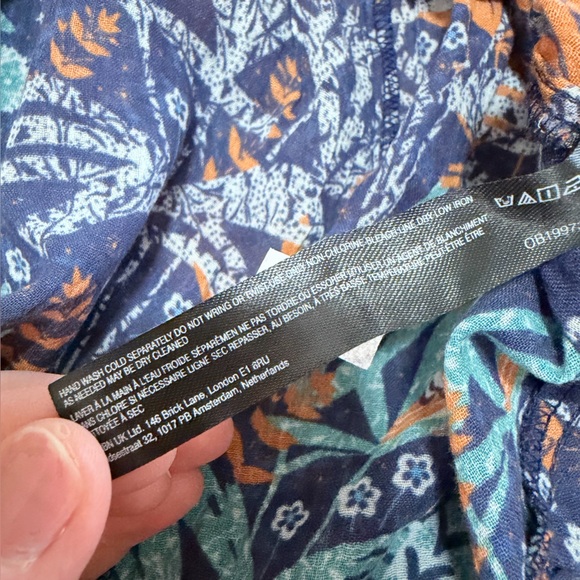 Anthropologie Celandine Boho Coverup Cotton Tunic Dress - Picture 10 of 13